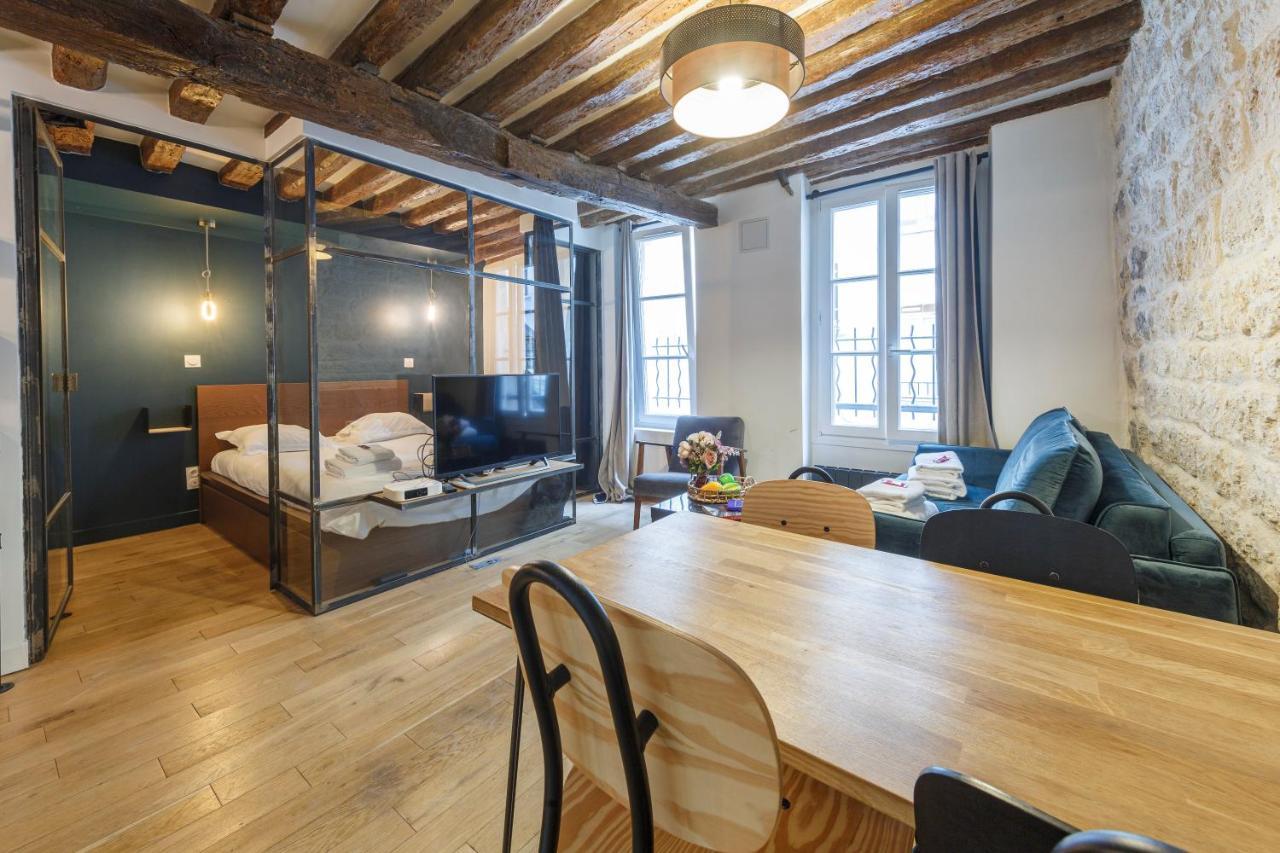 Authentic Apartment - 1Br-4P - Arts Et Metiers Párizs Kültér fotó